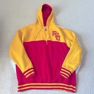 FSU Vintage Yellow and Red Varsity Jacket